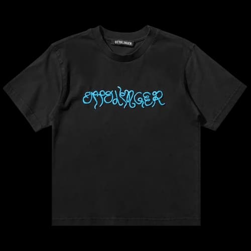 Ottolinger Fitted Puffy Logo T-Shirt 'Black'