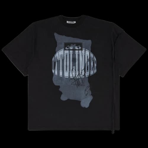 Ottolinger Deconstructed Oversized T-Shirt 'Black'