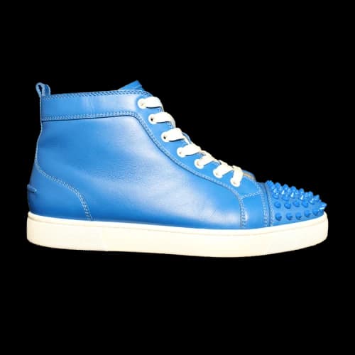 Christian Louboutin Louis Flat Calf Spikes