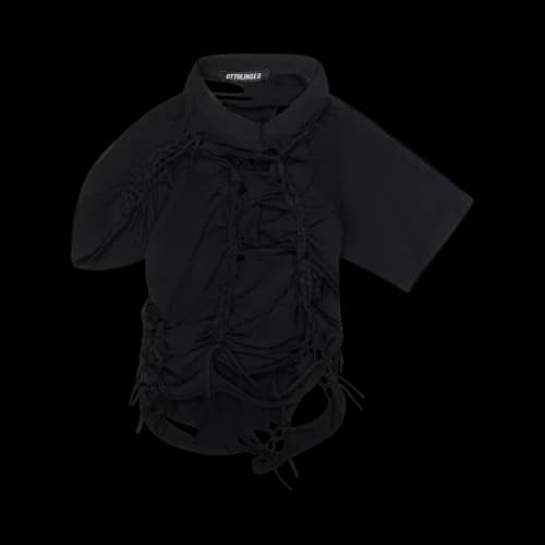 Ottolinger Braided T-Shirt 'Black'
