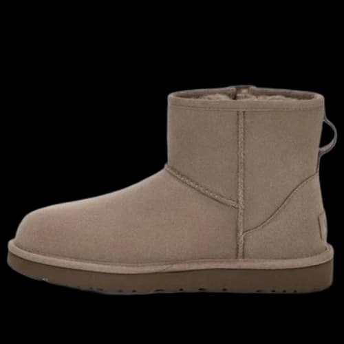 UGG Classic Mini Bailey Zip 'Beige Grey' (Women's)