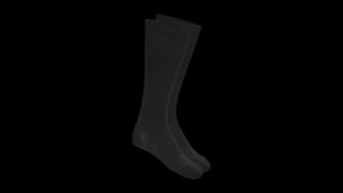 Hoka Race Day Knee High Socks Black