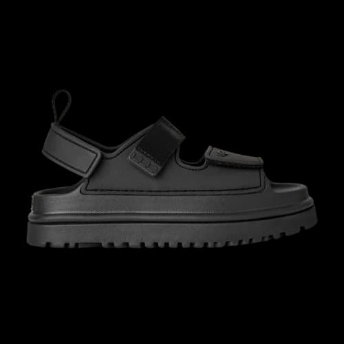 UGG GoldenGlow Sandal Black (Kids)