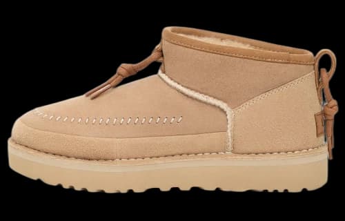 UGG Classic Ultra Mini Crafted Regenerate Boot 'Sand' (2024) (Women's)
