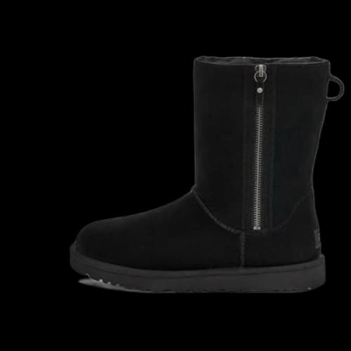 UGG Classic Short Zip 'Black' (Women's)