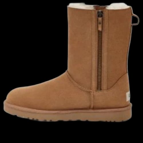 UGG Classic Short Zip 'Light Brown' (Women's)