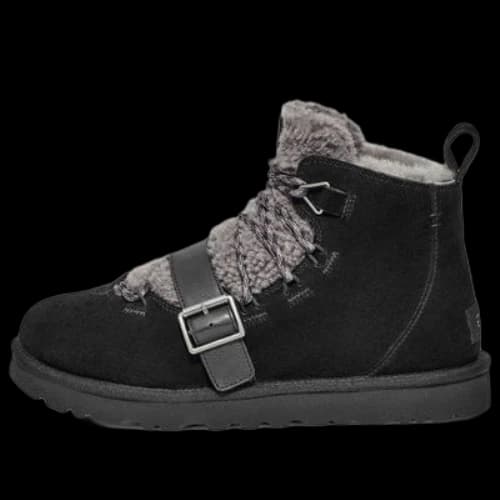 UGG Dune Mini Shearling Boot 'Black'