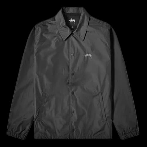 Stussy Cruize Coach Jacket Shirt Black