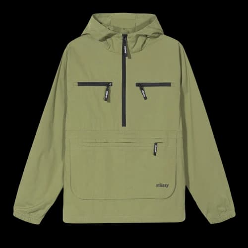 Stussy Big Pocket Anorak 'Moss'