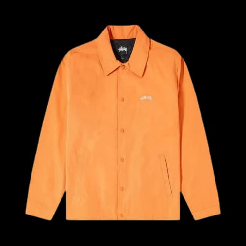 Stussy Classic Coach Jacket Orange