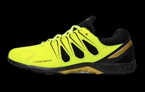 (GS) ASICS Lazerbeam SD 'Black Yellow'