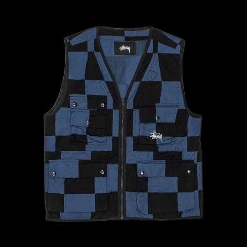 Stussy Utility Vest 'Check'
