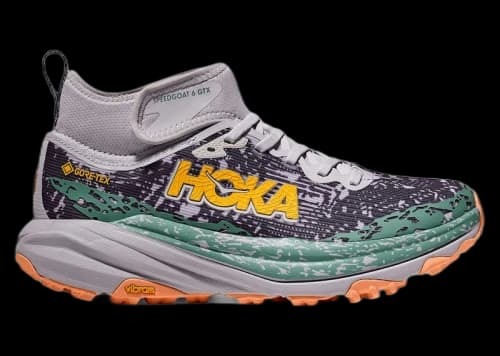 Hoka One One Speedgoat 6 Mid Gore-Tex Ash Grey Charcoal Grey (Women's)