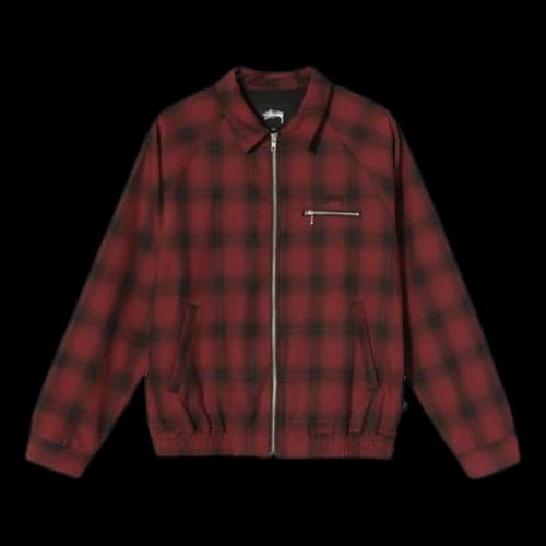 Stussy Plaid Jacket Red/Black