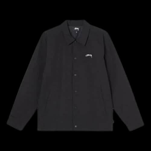 Stussy Embroidered Logo Jacket Black