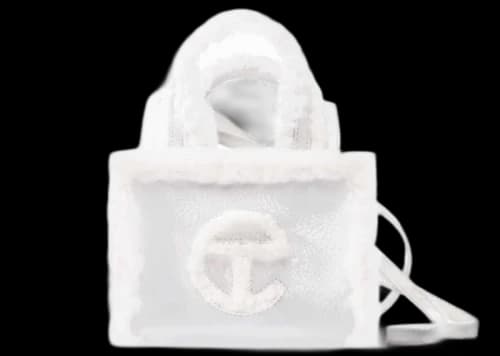 Telfar x UGG Small Shopper Crinkle White