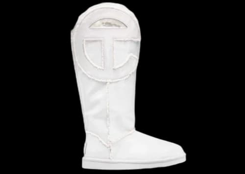 UGG x Telfar Logo Tall Crinkle White