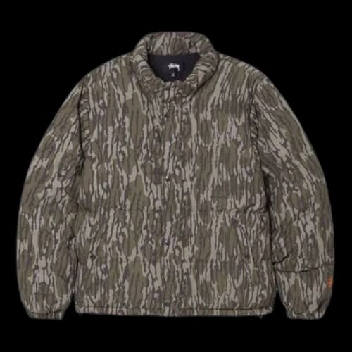 Stussy Mossy Oak Down Puffer Jacket 'Green'