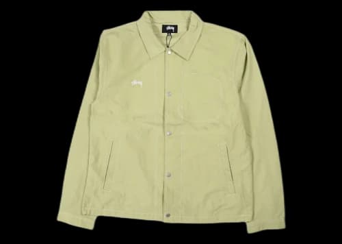 Stussy Nylon Folsom Jacket Faded Lime