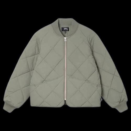 Stussy Dice Quilted Liner Jacket 'Olive'