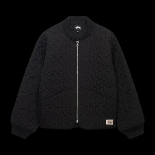 Stussy S Quilted Liner Jacket 'Black'