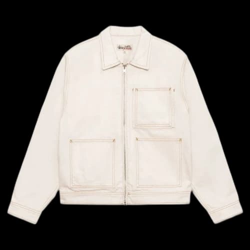 Stussy Zip Work Jacket 'Natural'