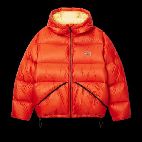 Stussy Down Parka Micro Ripstop 'Cayenne'