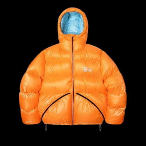 Stussy Micro Ripstop Down Parka 'Orange'