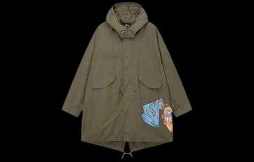 Stussy Goldie Fishtail Parka 'Olive'