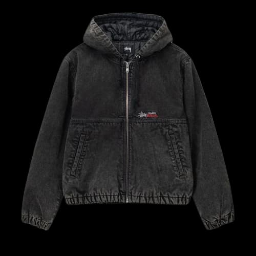 Stussy Double Dye Work Jacket Black