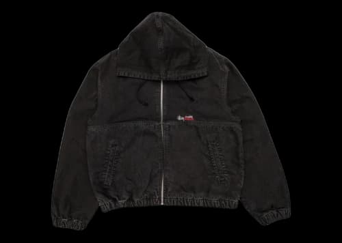 Stussy Double Dye Work Jacket Black