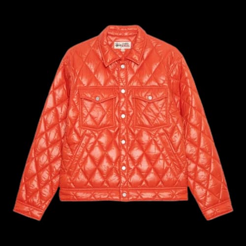 Stussy Ranch Jacket Quilted Nylon 'Persimmon'