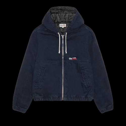 Stussy Work Insulated Canvas Jacket Navy
