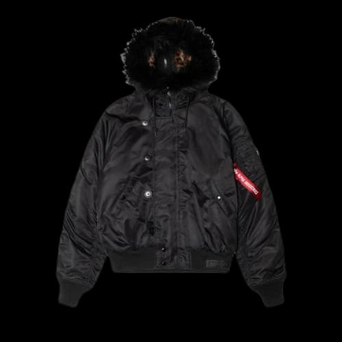 Stussy x Alpha Kryptek N-2B Short Waist Parka 'Black'
