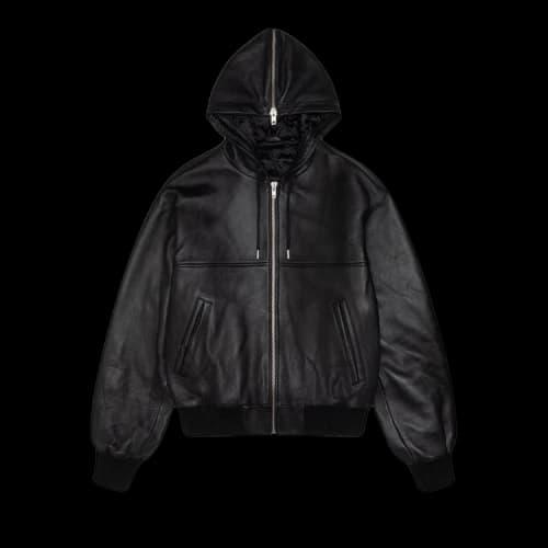 Stussy SS Link Leather Bomber 'Black'