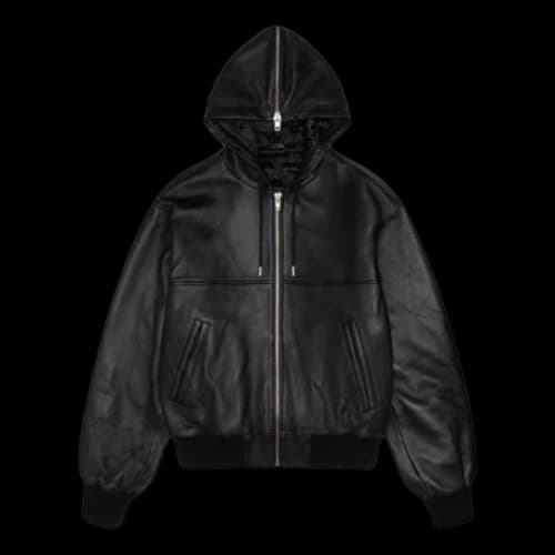 Stussy SS Link Leather Bomber 'Black'