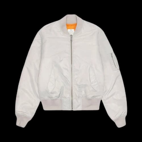 Stussy Built Reversible Bomber Jacket Grey