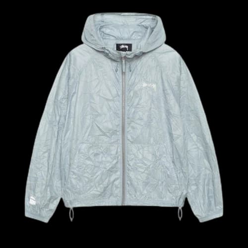 Stussy Beach Wrinkled Nylon Shell 'Slate'
