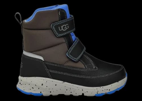 UGG Dannie Weather Boot Big Sky Black (Toddler)