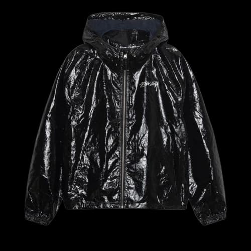 Stussy Beach Shell Coated Ripstop 'Black'