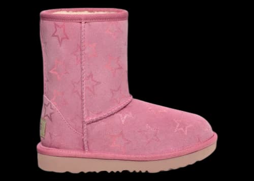 UGG Classic II Iridescent Stars Boot Dusty Orchid Pink Iridescent (Toddler)