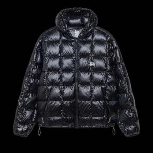 Stussy Midweight Hooded Puffer 'Black'
