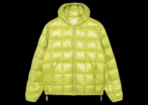 Stussy Midweight Hooded Puffer Lime