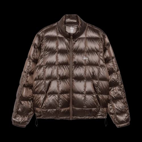 Stussy Midweight Puffer Brown
