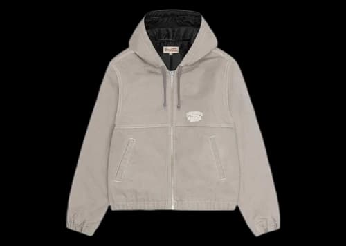 Stussy Work Contrast Stitch Jacket Grey