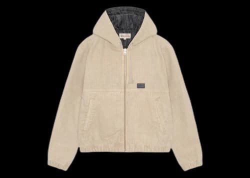 Stussy Work Canvas Needle Punch Jacket Khaki