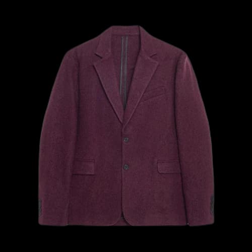 Stussy Blazer Textured Wool 'Wine'