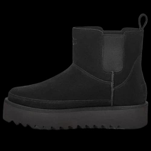 UGG Classic Chelsea Platform Mini Boot 'Black' (Women's)