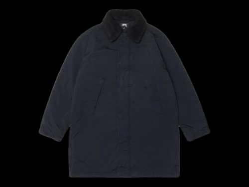 Stussy Insulated Long Coat Black