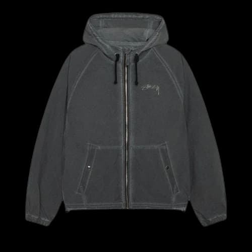 Stussy Beach Shell Garment Dyed 'Black'